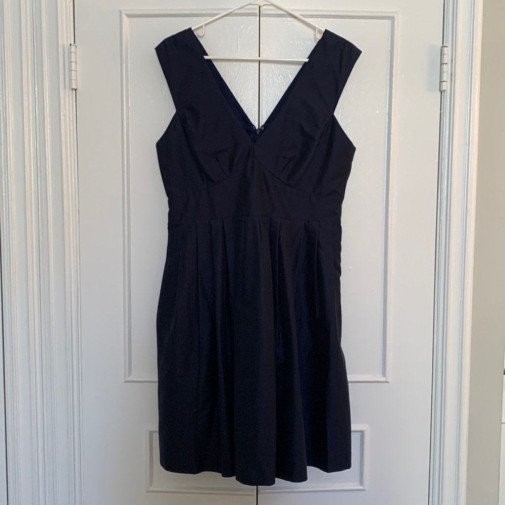 Short navy dress